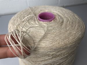 Lino Seta - hør / silke i skøn fløde, 100 gram